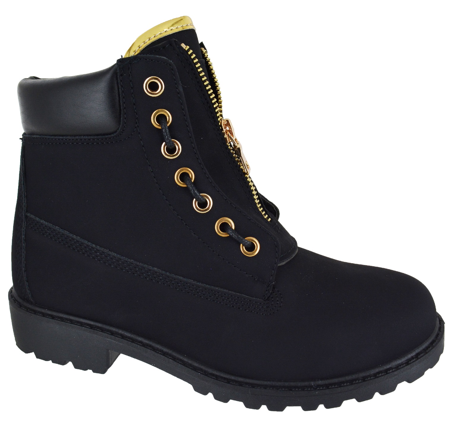 womens flat walking boots